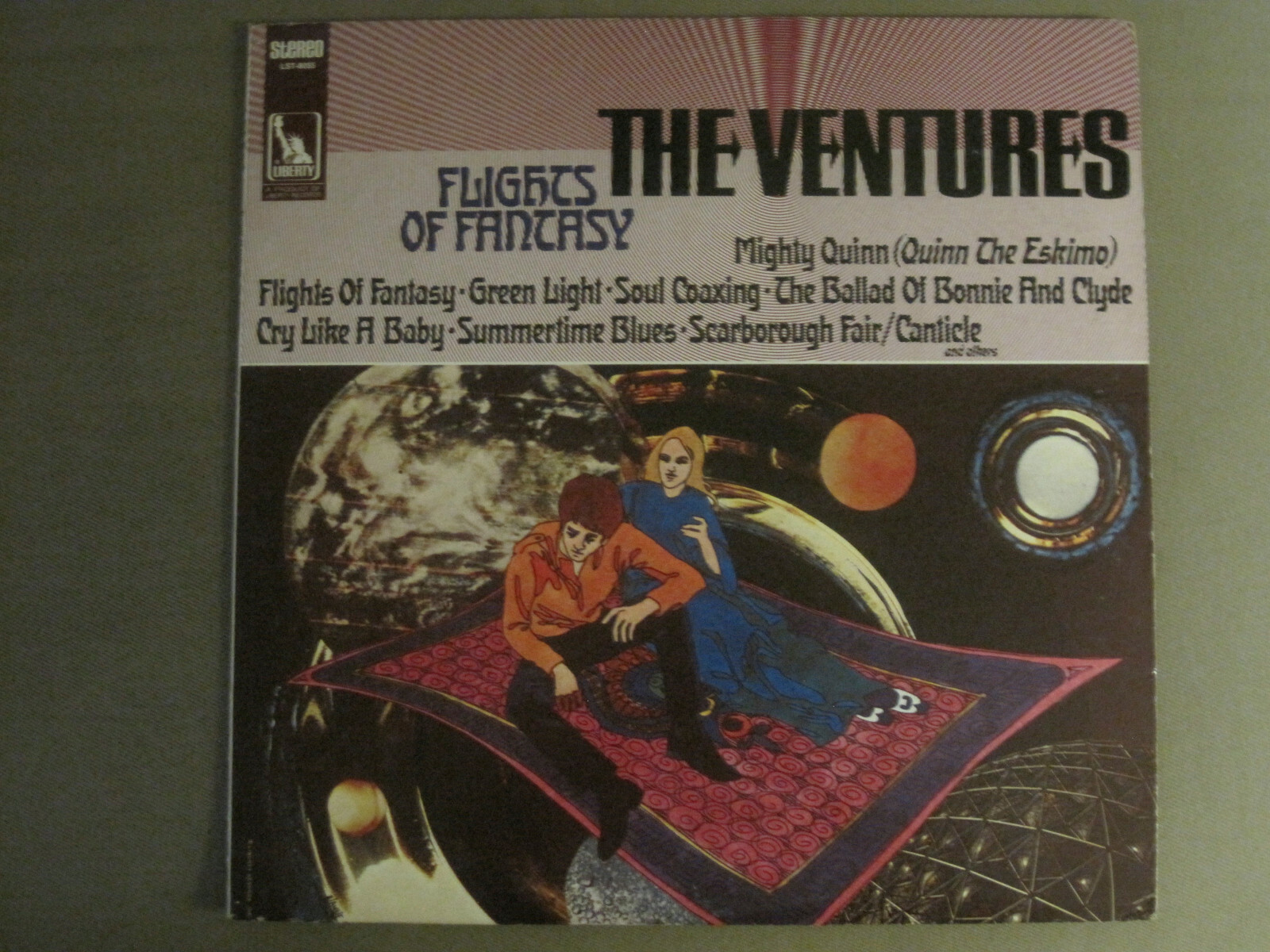 ベンチャーズのCD Ventures, Flights of Fantasy LP, Liberty LST 8055 - Amazon