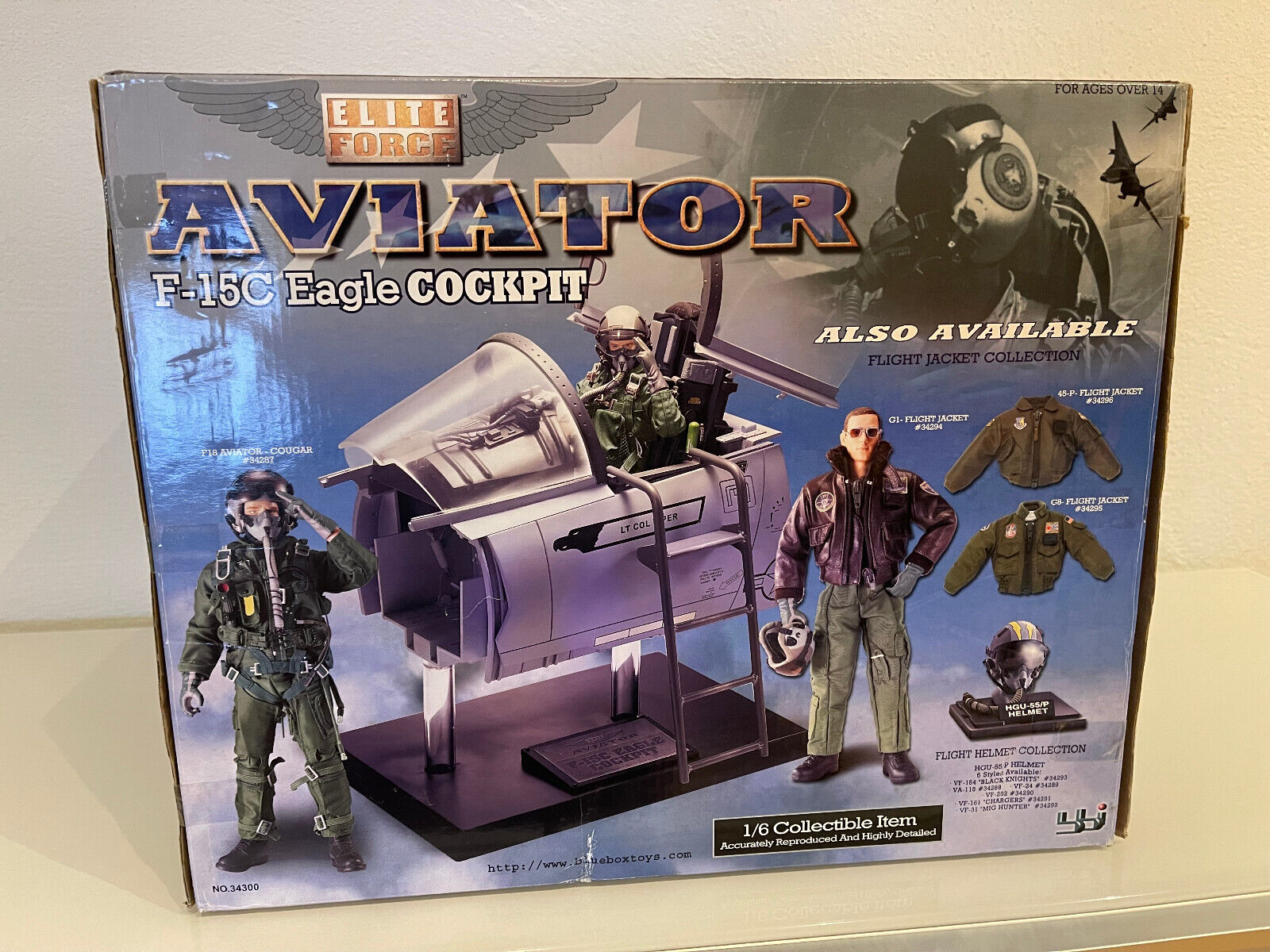 BBI Blue Box Elite Force Aviator series F-15C cockpit in 1/6 BBI Blue Box Elite Force Aviator series F-15C cockpit in 1/6