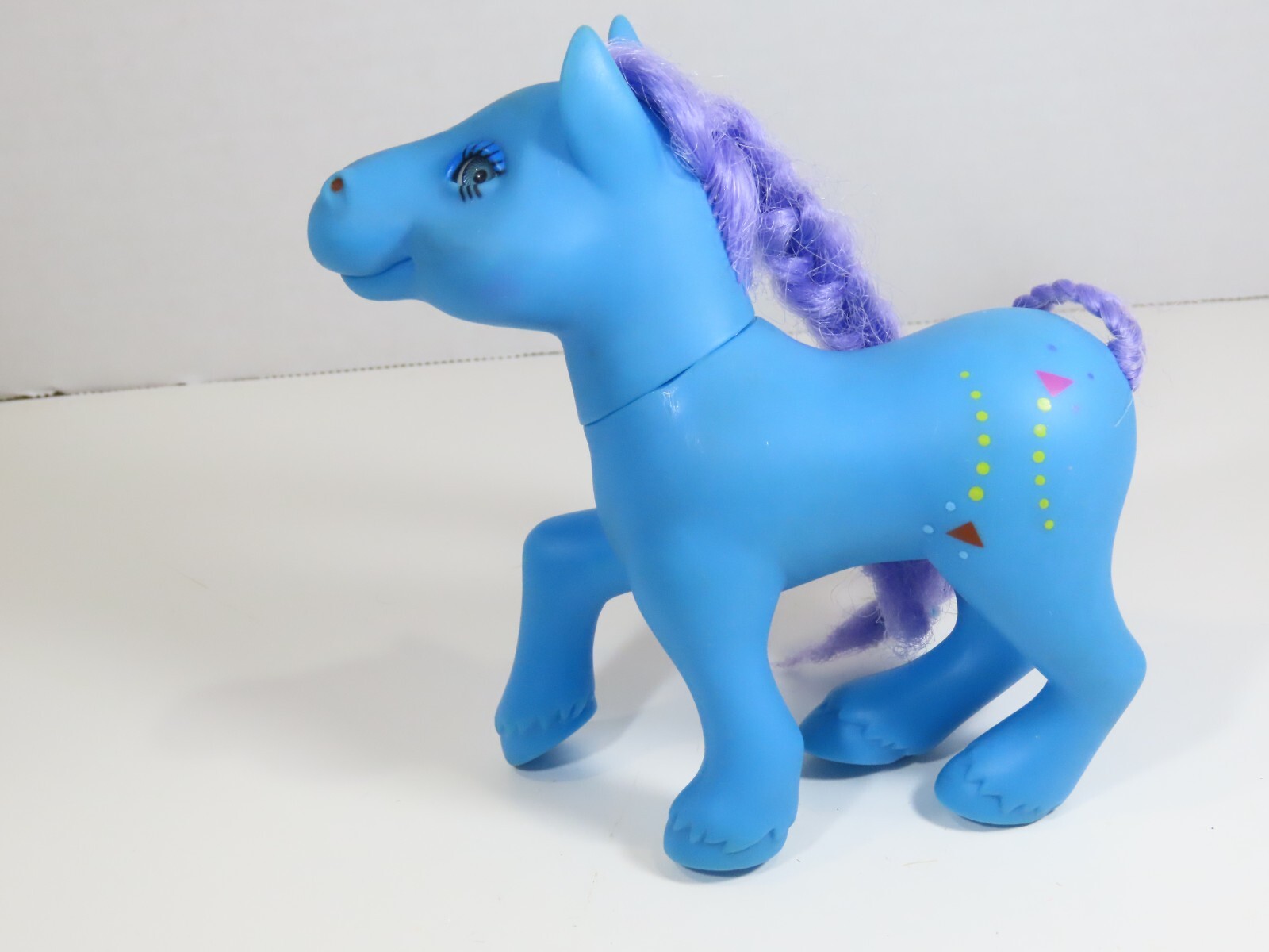 【vintage】My Little pony｜イヤホンジャック Vintage Pony Gi-Go Twinkle Eyes Blue W/ Purple Hair L-04-B1