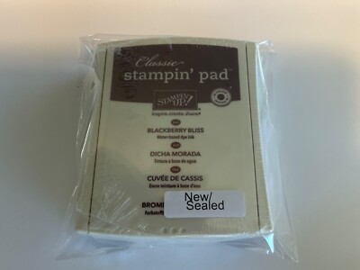 Stampin Up Ink Pad NEW SEALED RETIRED 2018 CASE DESIGN Classic PICK COLOR