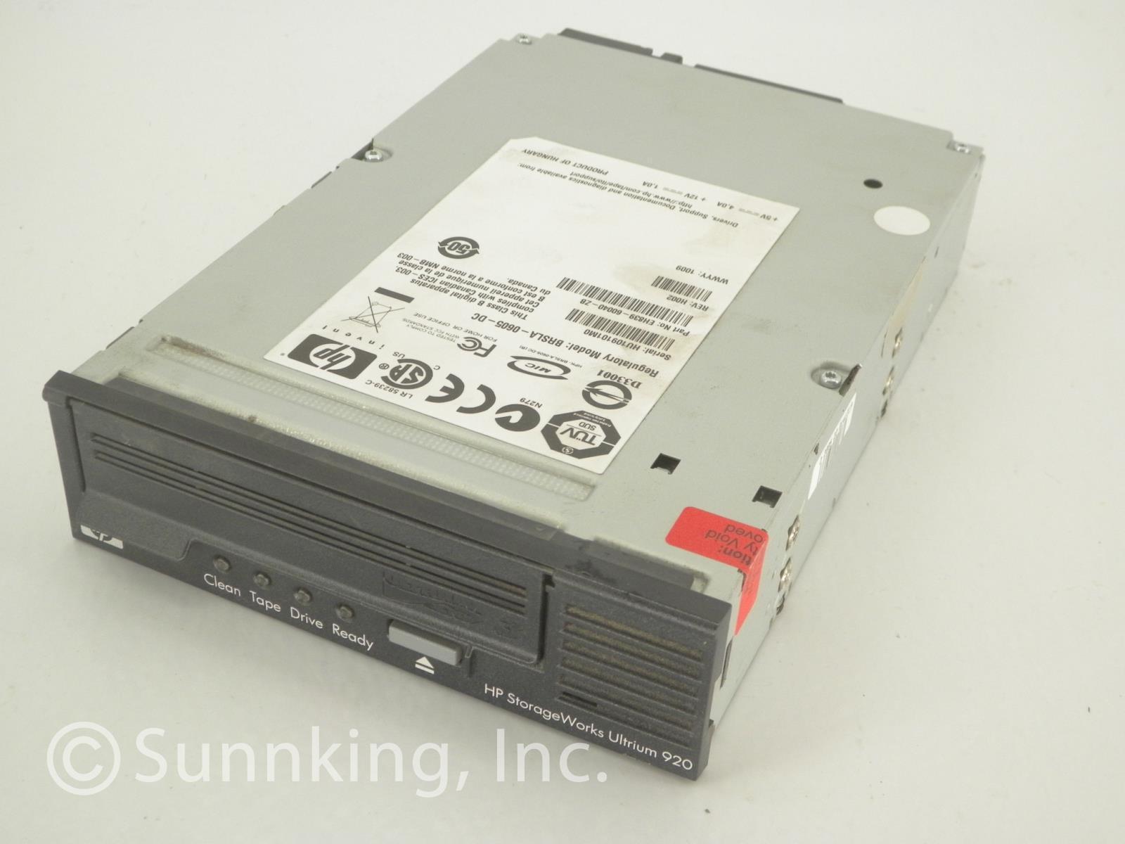 HP Internal Tape Drives