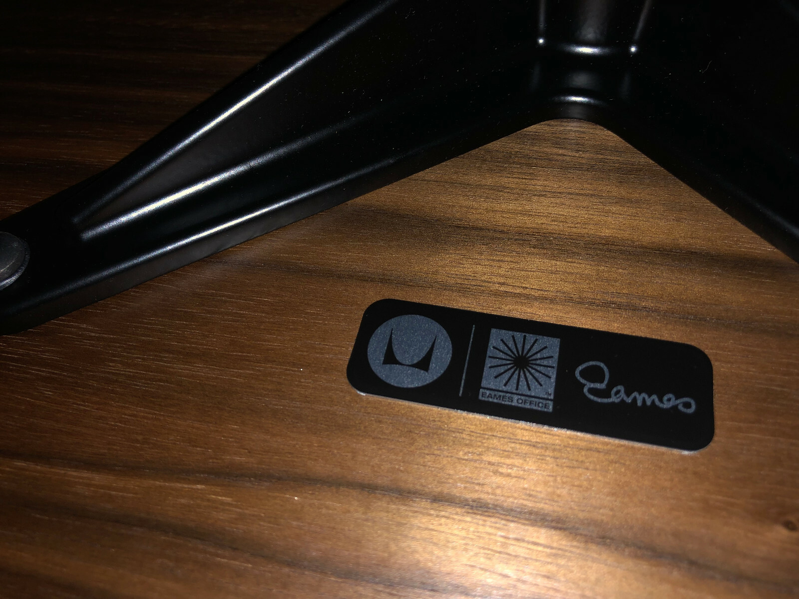 Authentic Herman Miller Eames Lounge & Ottoman Tall (Less than 1 year old)