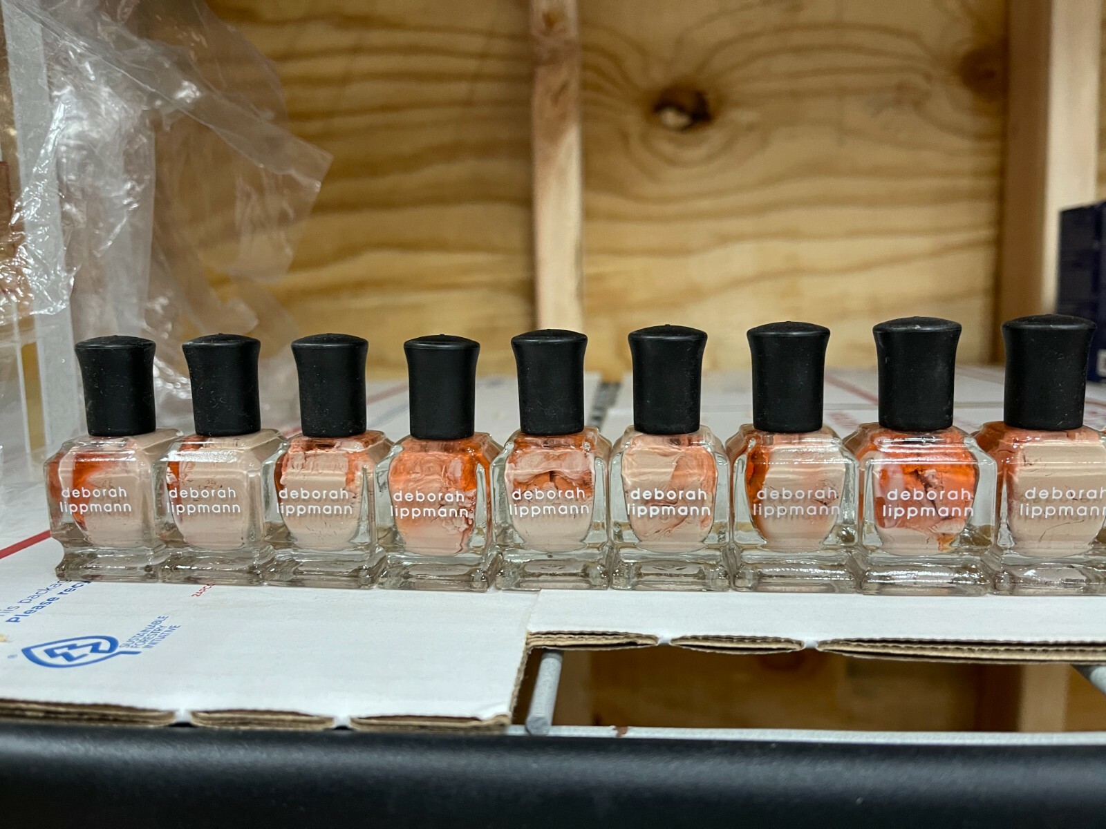 LOT OF 10 DEBORAH LIPPMANN NAIL POLISH SHADE 'FASHION' 8ML*10