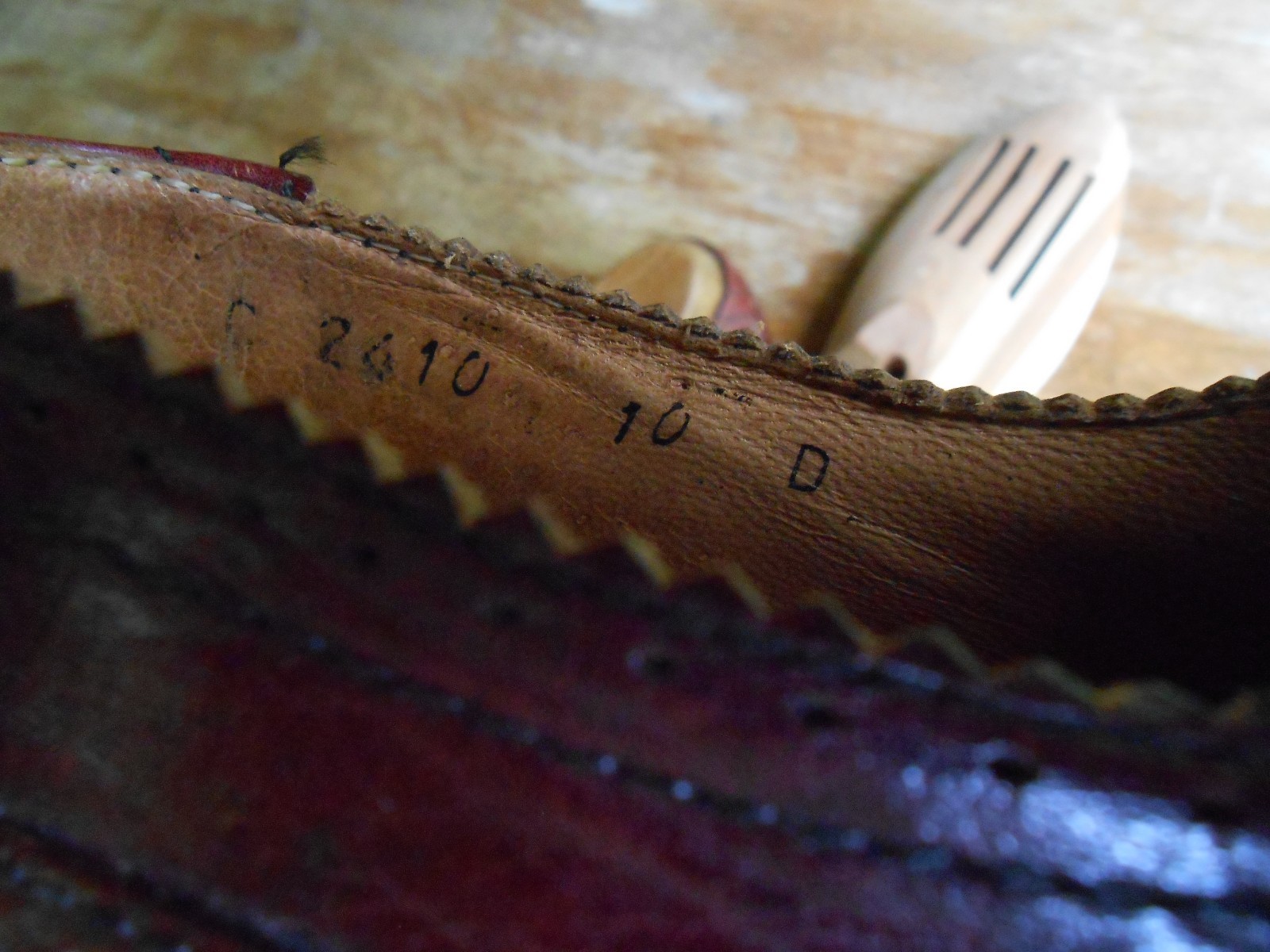 Vintage Mens GORGEOUS  Leather Dress Oxford SHOES sz 10 D 1930's 1940's style