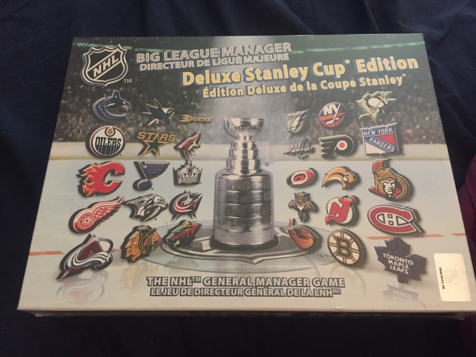 RARE BRAND NEW NHL Big League Manager Deluxe Stanley Cup Edition Board Game BLM