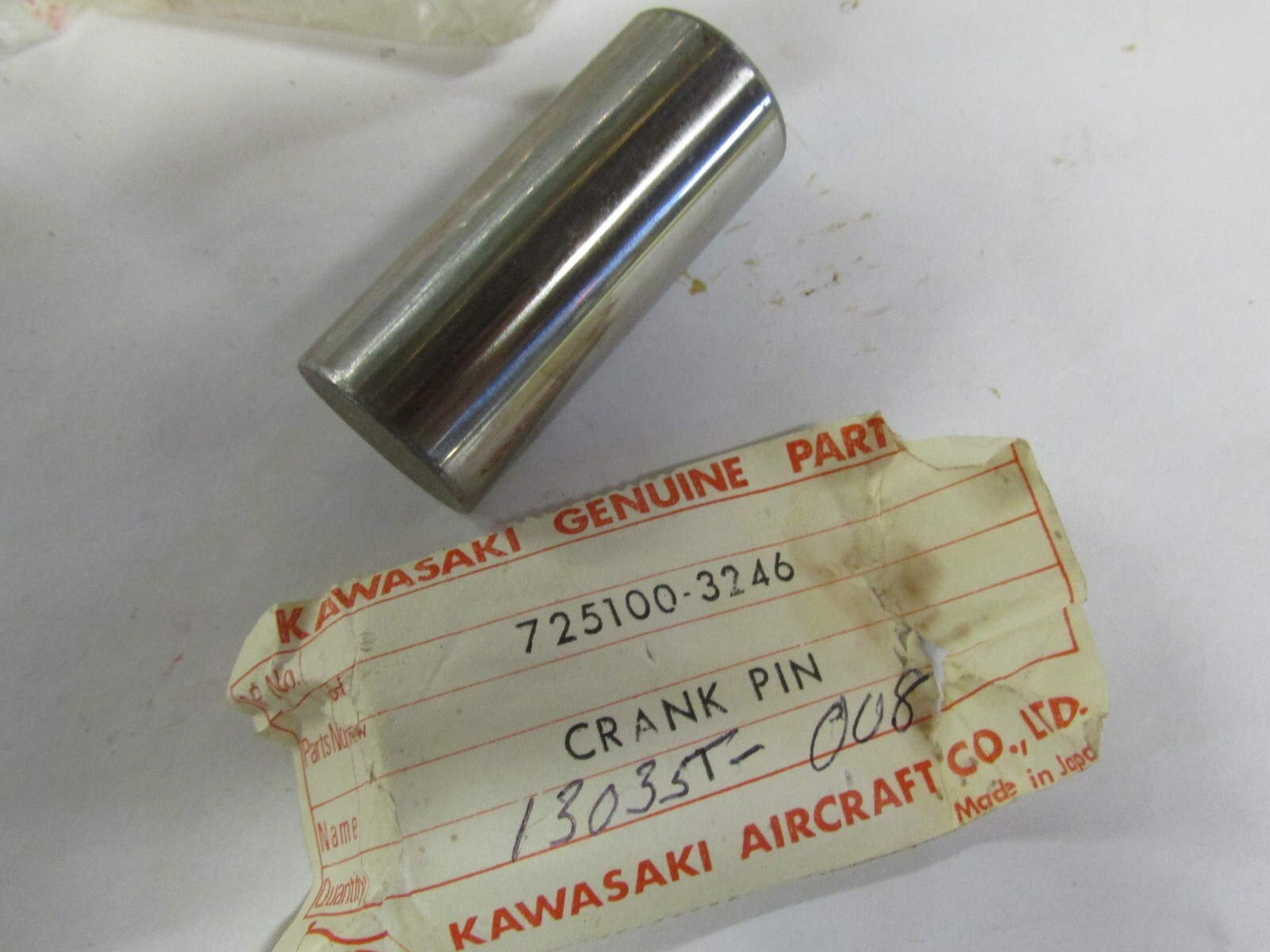 パーツ scott endorphin Ssize NOS OEM Kawasaki G3 SS G3 1M G3 TR G4 TR KV100 Crank Shaft