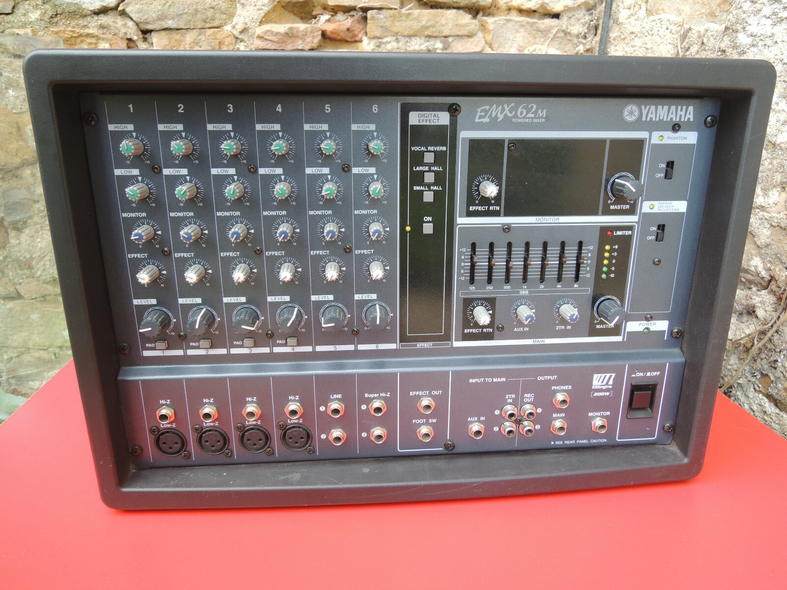 YAMAHA EMX62M 6ch パワードミキサー