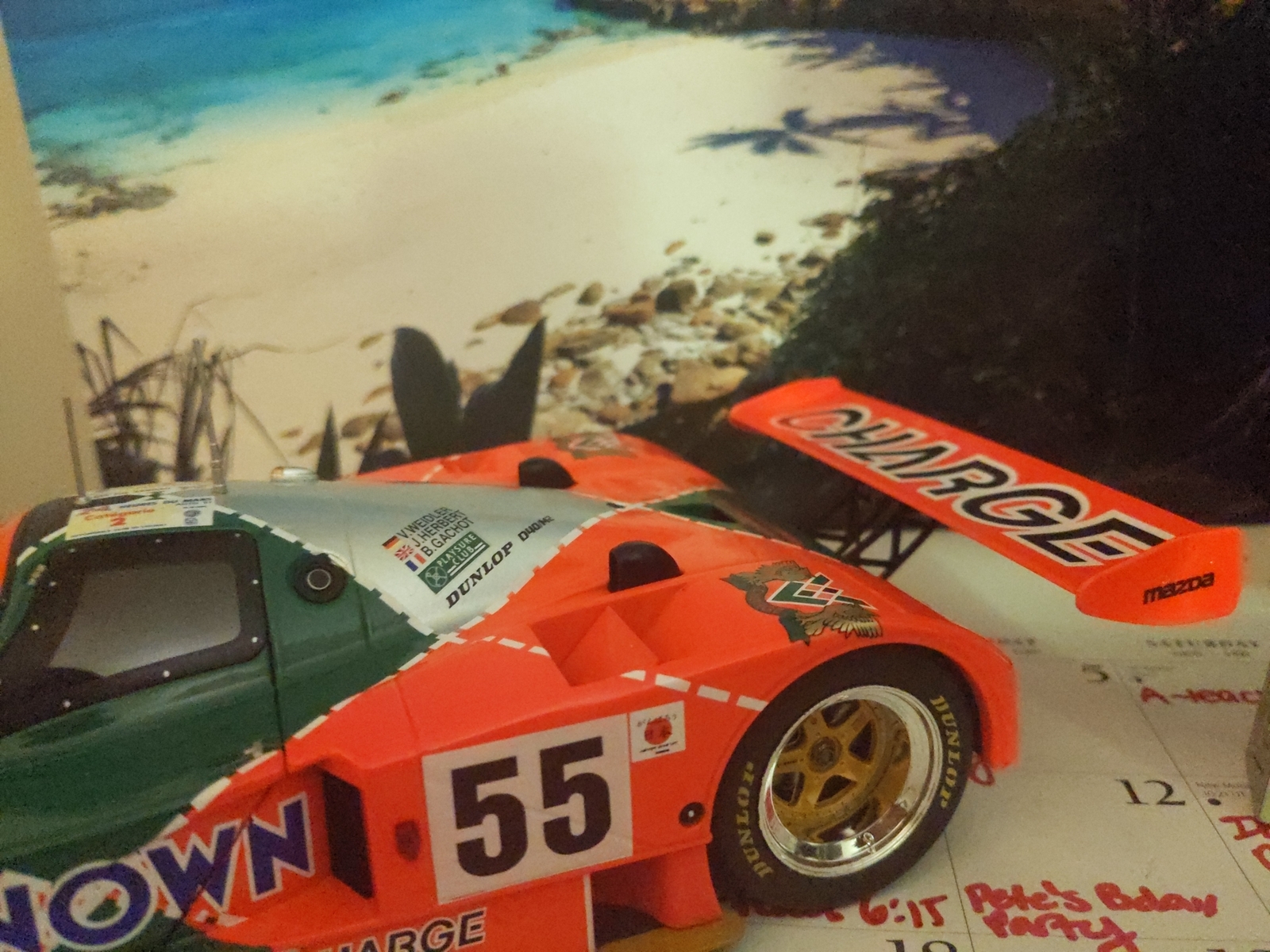 1/18 scale Mazda 787B Le Mans Winner 1991 Japan 715235274729
