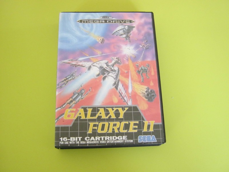 Jeu Galaxy Force Ii  Megadrive Sga Tbe
