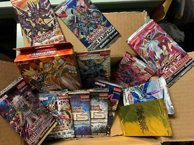 Yugioh Mystery Lot Booster Packs Starter Deck Random Holos Foils Set Rare Value