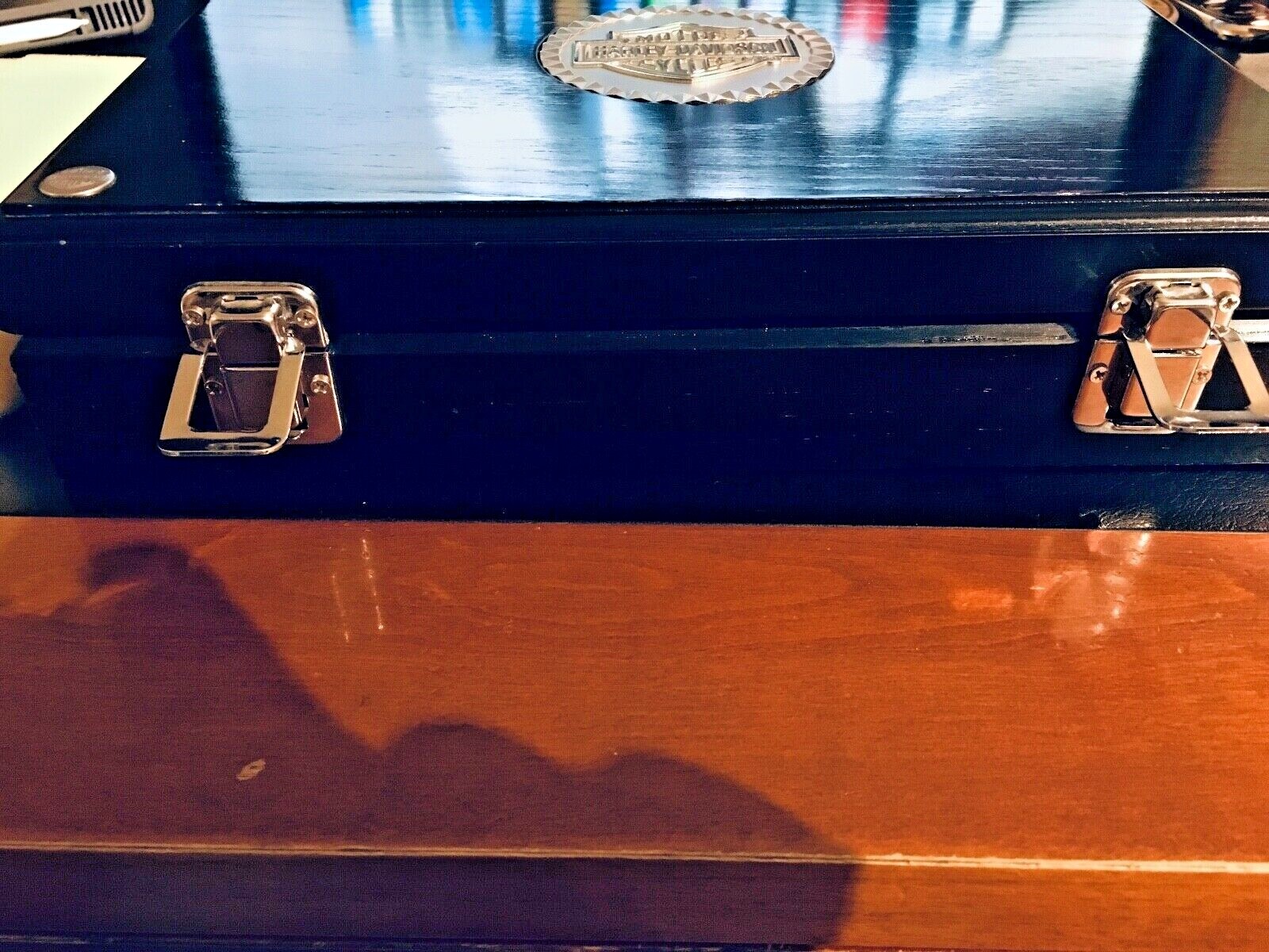 Harley-Davidson Poker Chip Box