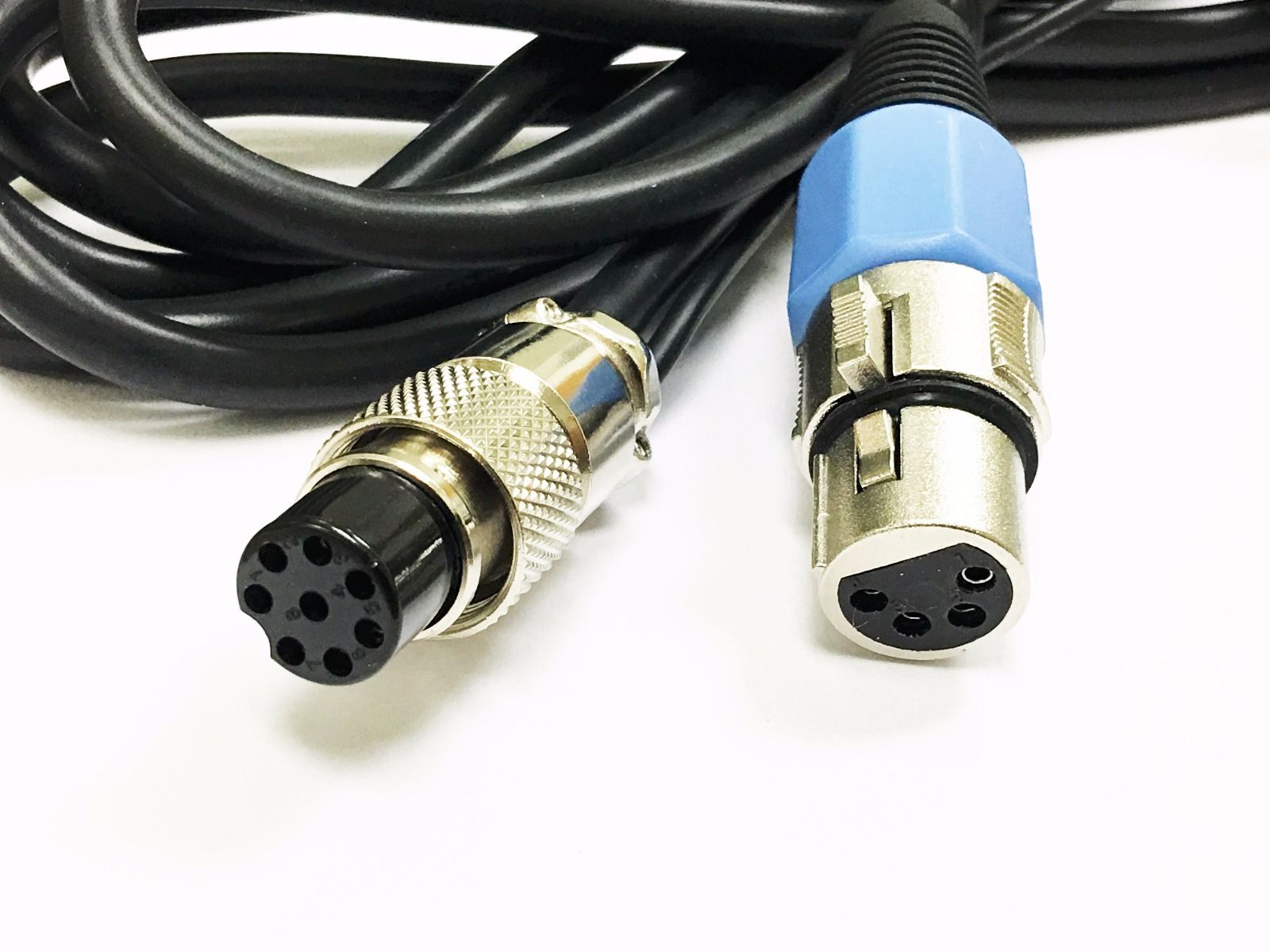 Heil Sound CC1I Mic adapter cable 8pin round 701630971356 eBay
