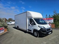 2019 ON 19 PLATE PEUGOT BOXER 335 BLUEHDI LWB LOW LOADER LUTON VAN ULEZ FREE 