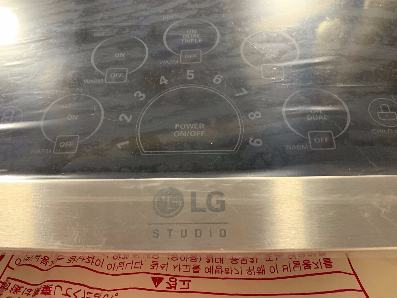 LG LSCE365S Stainless Steel 36 in. Electric Cooktop #Y132