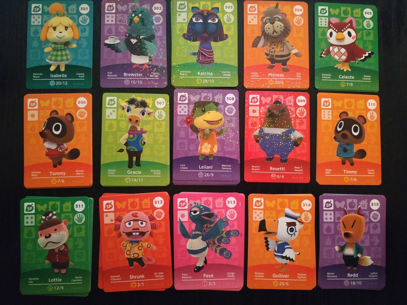 Cartes Amiibo Animal Crossing Sp SÃ©Rie 4 (Officielles)