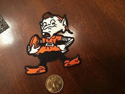 Cleveland Browns embroidered iron on  Patch  Vintage NFL TOP quality 3.5” X 3"