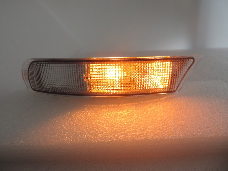 Clear Crystal Front Bumper Flasher Light Lamp Fit Subaru Impreza
