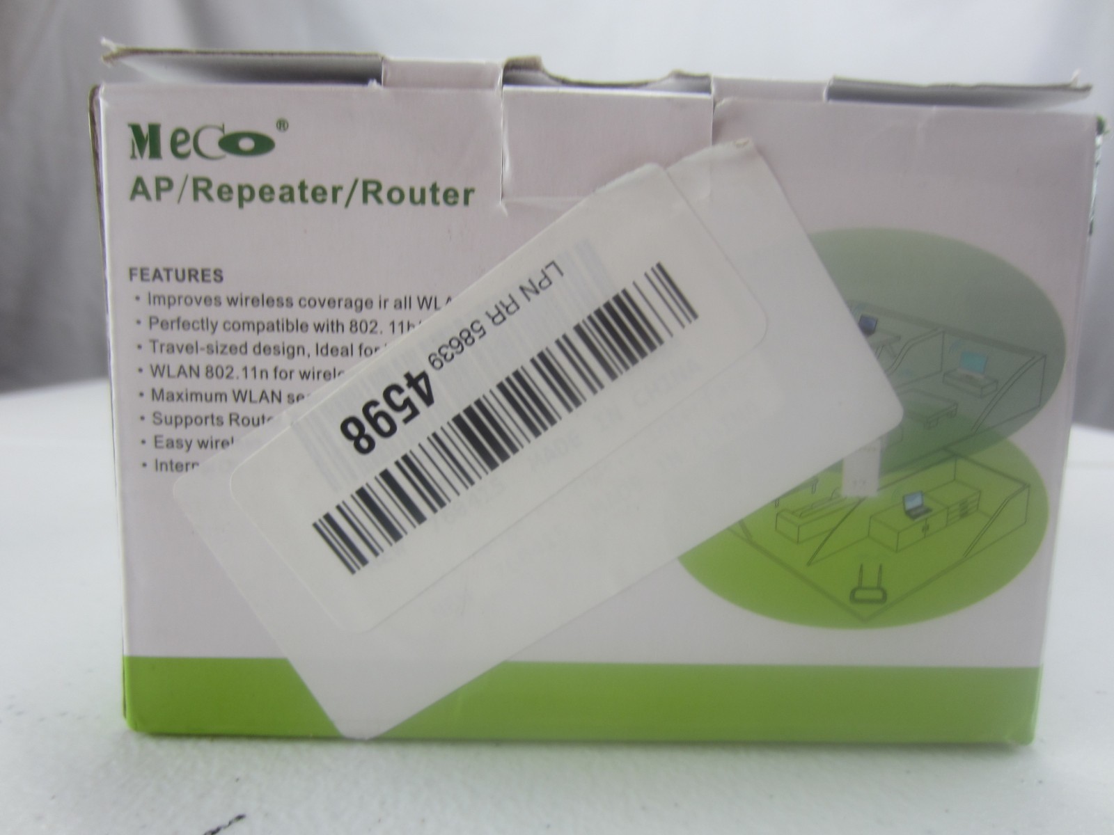 MECO AP/Repeater/Router N 802.11 - 300Mbps NEW