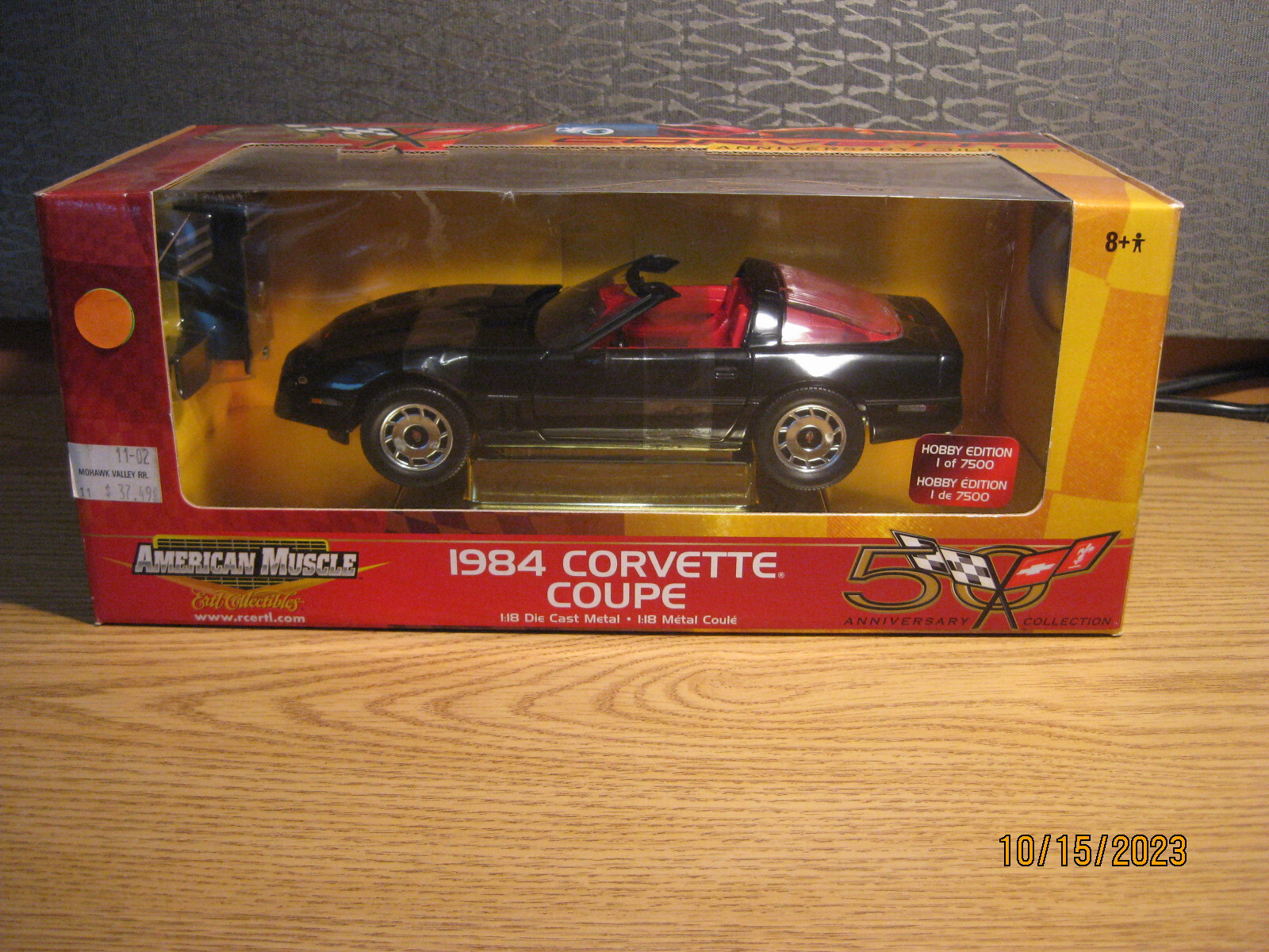 ミニカー ERTL 1/18 CHUEROLET Ertl 1/18 Scale Diecast 7835 - 1962 Chevrolet Corvette - Red
