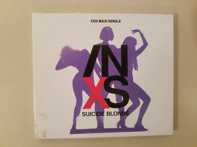 INXS Suicide Blonde RARE 6TRACK Maxi Single CD Earth + Demolition Mix Wants U