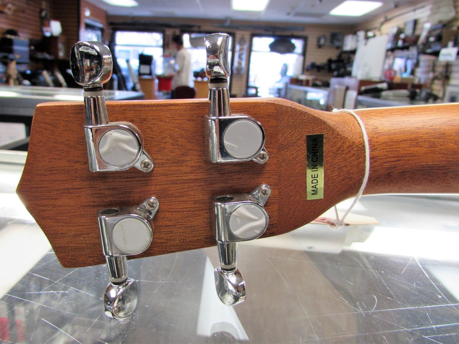 Manuel Rodriguez~RTUSM~#277~Spalted Maple~Concert Ukulele~Natural Wood~Soft Case