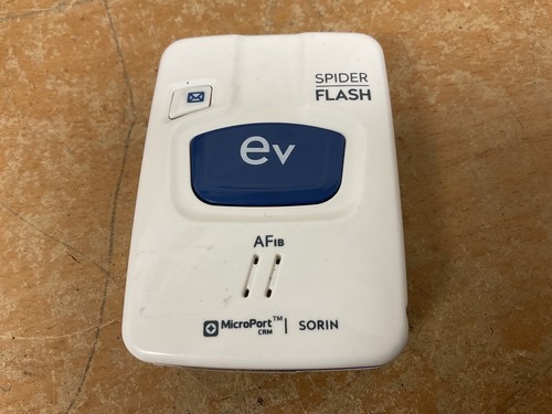 Spiderflash EV Microport X4 White ECG Recorder Medical Diagnostic Heart Monitor