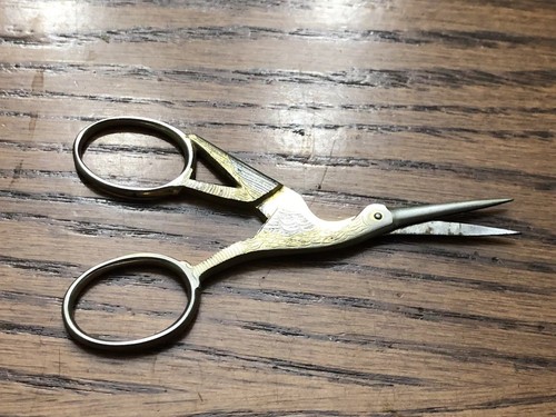 VINTAGE DREIZACK SOLINGEN STORK SCISSORS