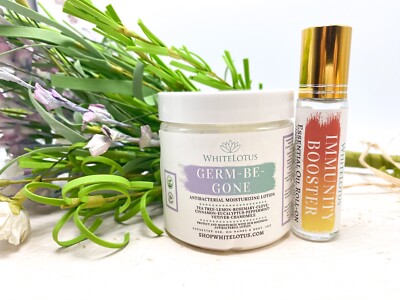 Germ-be-gone  Antibacterial Lotion & Immunity Roller Set