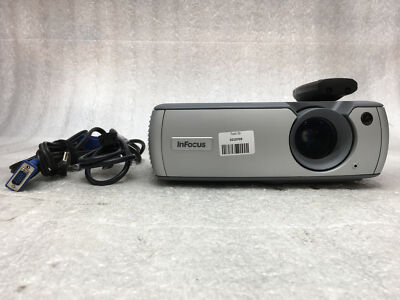 InFocus LP640 3LCD Projector w/ 500 Lamp Hours, Case and Remote Included