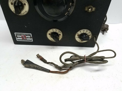 Monarch Manufacturing CW Radio signal generator Model  12  Military ? Not Tested