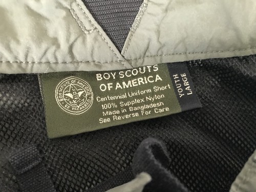 Boy Scouts Official Uniform Shorts Youth Boys Large