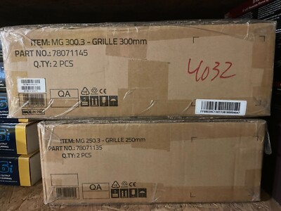 NEW PAIR of Hertz Mille MG250.3 10'' Grilles fits ML 2500.3 and MP 250.3 Grills