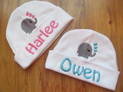 personalized baby beanie hat