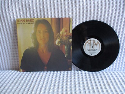 JOAN BAEZ  ''DIAMONDS & RUST''  A&M RECORDS  SP-4527  VG+/VG+