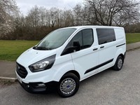 2020 20 FORD TRANSIT CUSTOM 2.0 TDCI 320 ECOBLUE DCIV CREW VAN L1 H1 EX POLICE