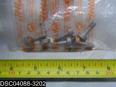 QTY=6: Stihl Oem 9022 319 1300 Spline Screw M6X20