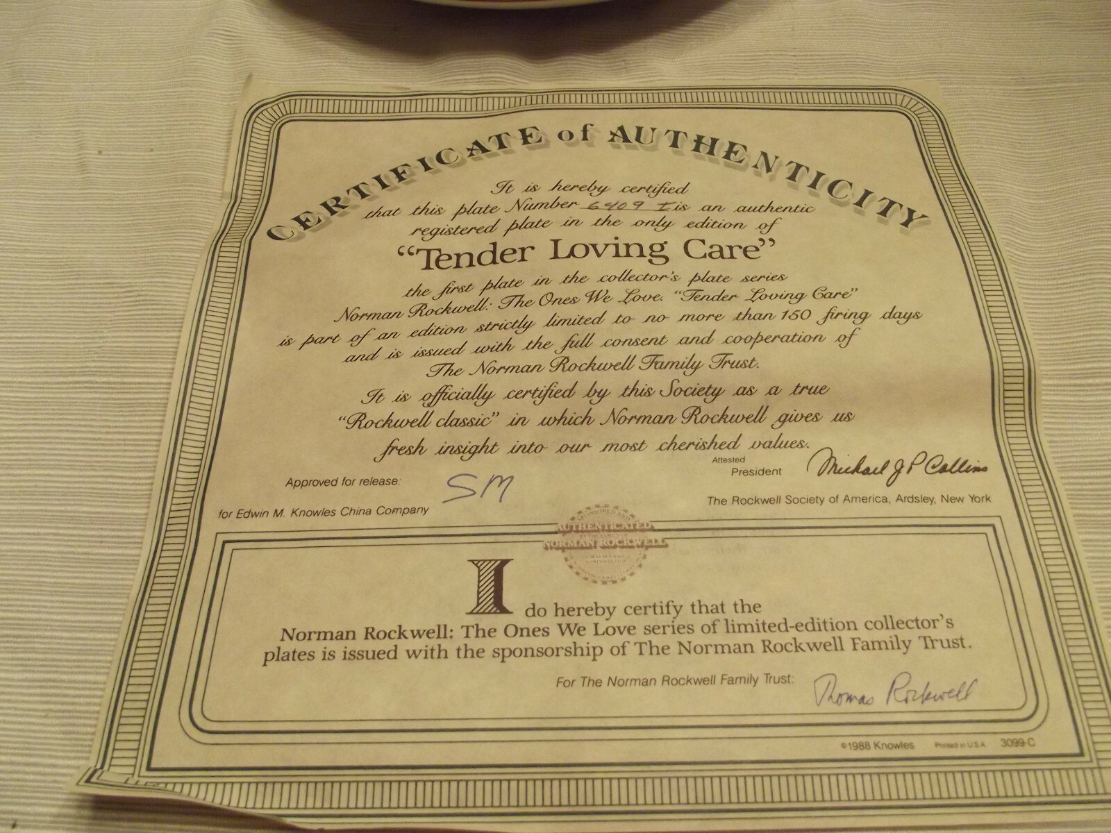 vintage Knowles china 