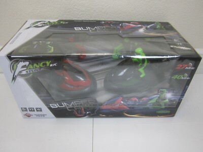 Fancy Stunt RC Bumper Cars, Red & Green Battle Cars, Stunt RC Fun (Brand New)