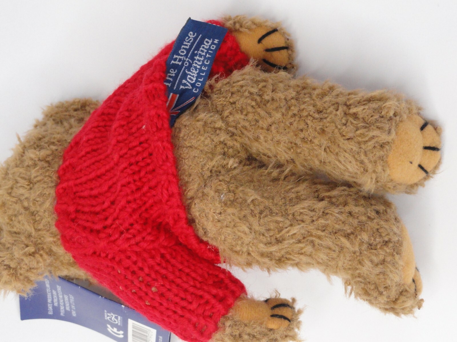 House of Valentina UK Bear Kent England Vintage Jointed Teddy 8