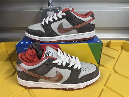 CRUSHED SKATE SHOP × NIKE SB DUNK LOW PRO QS DH7782-001 Nike SB Dunk Low Pro QS - Crushed DC - 'Golden Hour' - Best