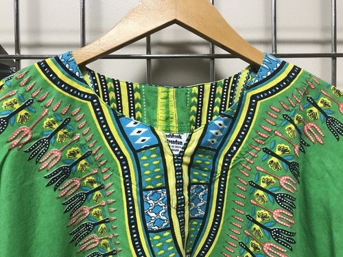 Men's Flashback & Freedom Shirt With Pockets Green Multi-color Size Medium