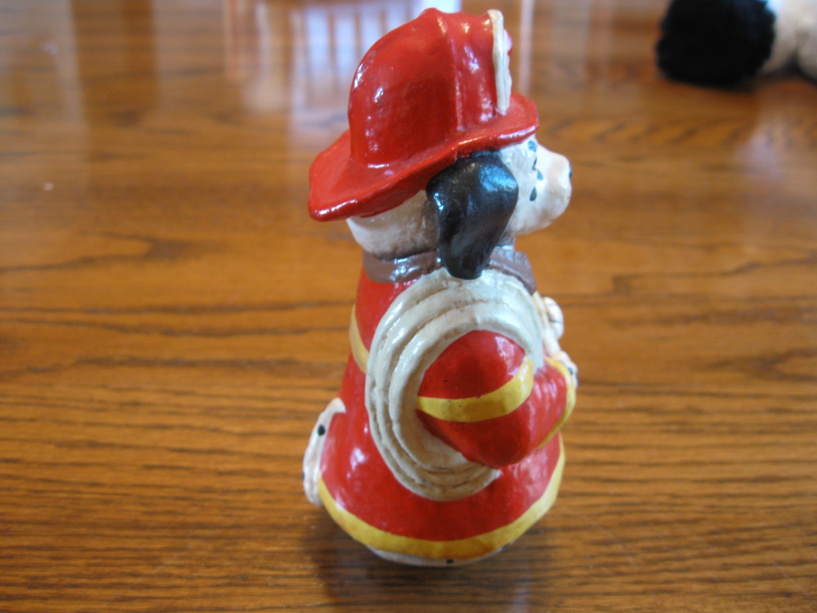 MIDWEST  FIREMAN Firehouse Dalmation DOG Wobble Hose Toy