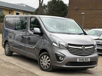 2018 Vauxhall Vivaro 2900 1.6CDTI BiTurbo 125PS Sportive H1 D/Cab PANEL VAN Dies
