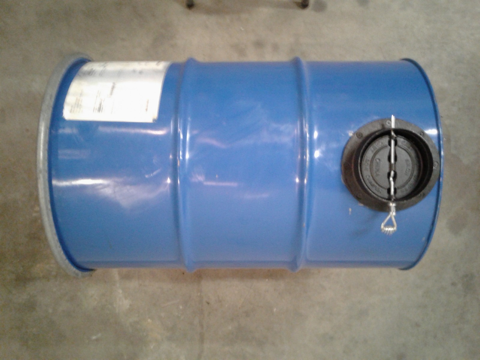 55 Gallon Metal Drum Wood Burning Barrel Stove Heater