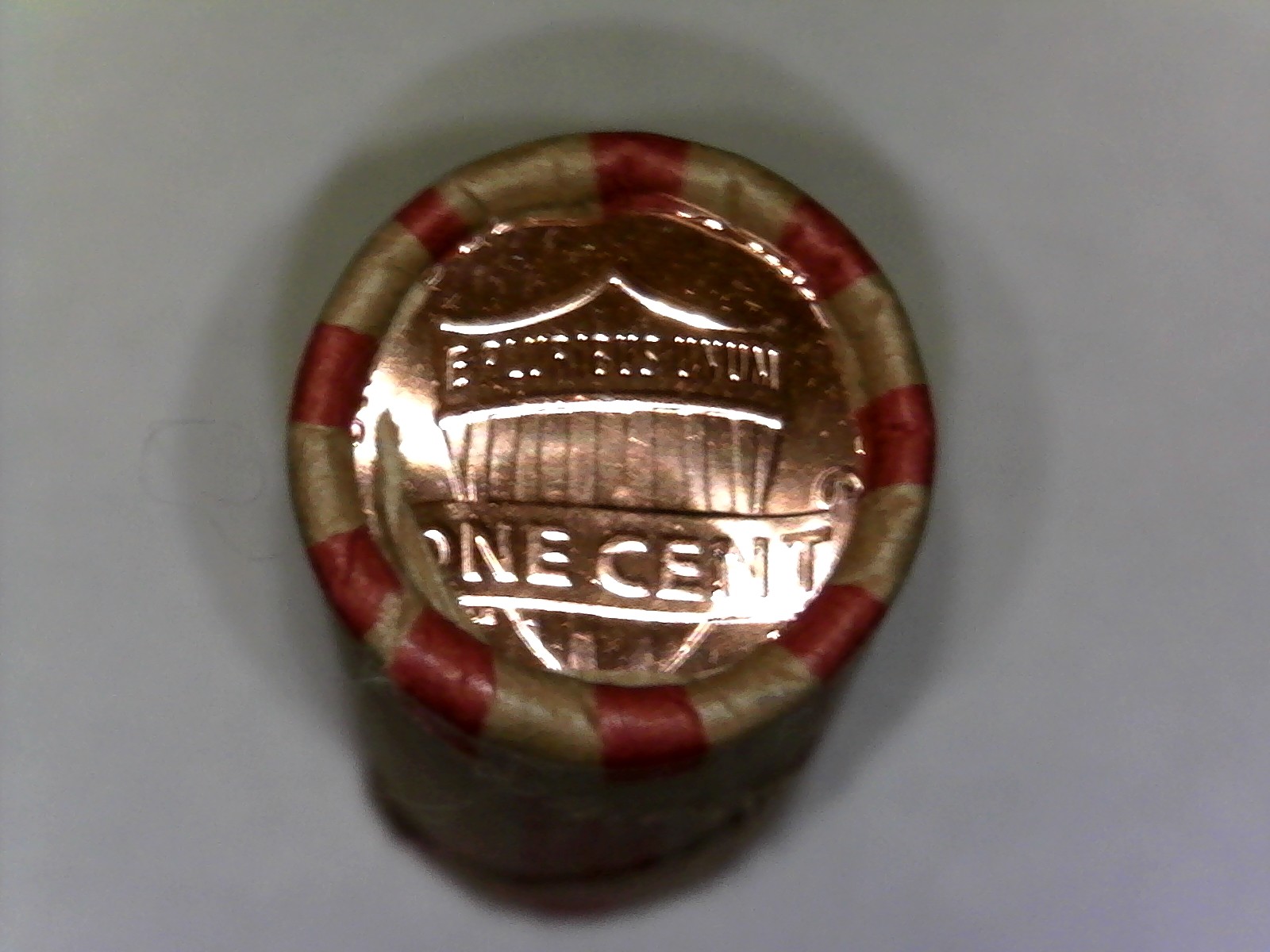 2017 D Denver BU Lincoln Shield Penny Roll, One BU Roll