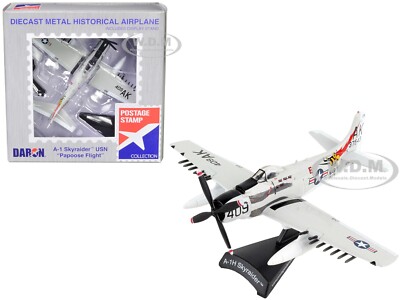 DOUGLAS A1 SKYRAIDER AIRCRAFT ''PAPOOSE FLIGHT'' USN 1/110 POSTAGE STAMP PS5364-3