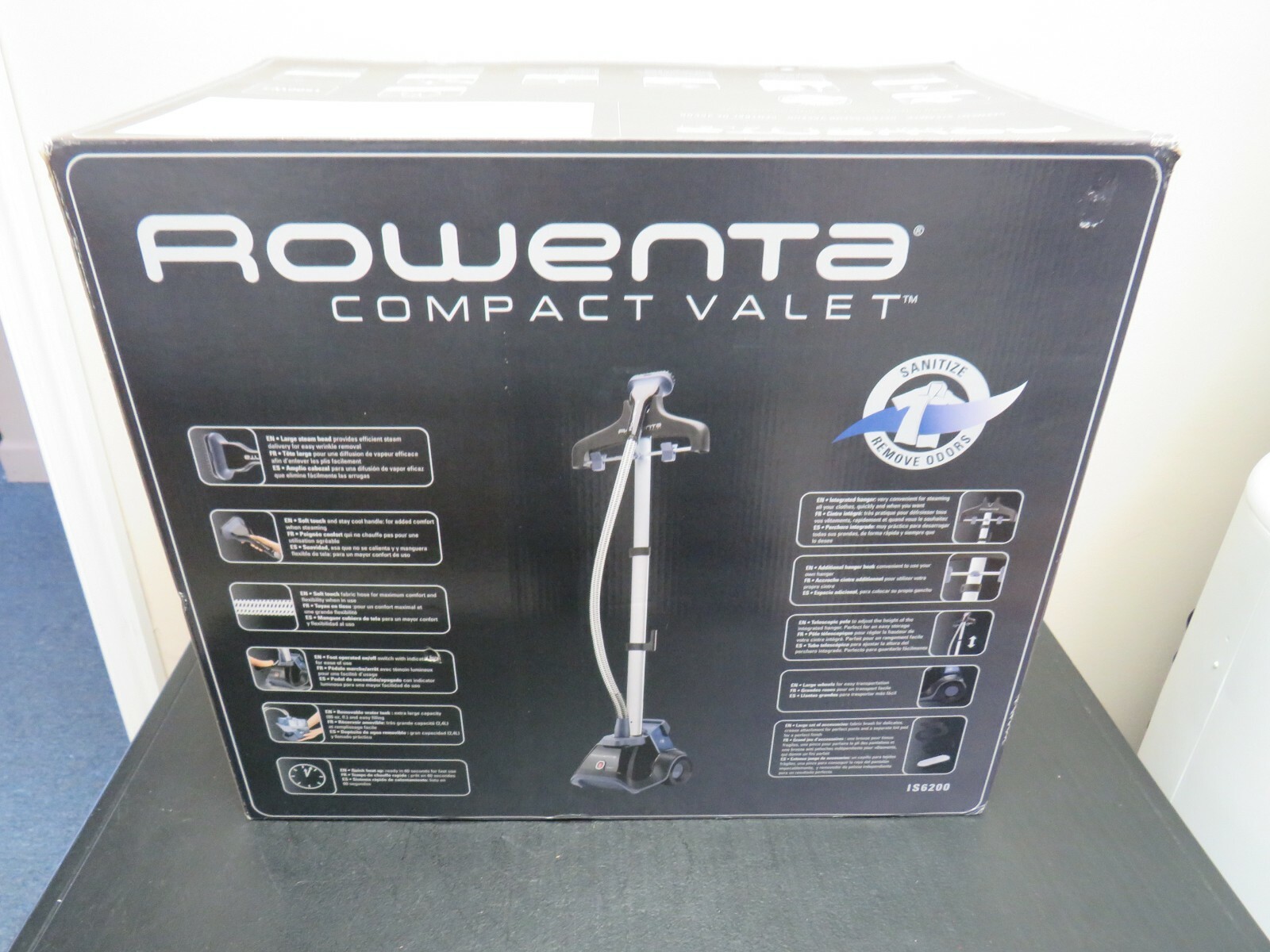 rowenta compact garment steamer