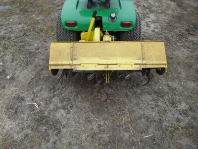 VERY Nice John Deere 300 Garden Tractor w/ Tiller