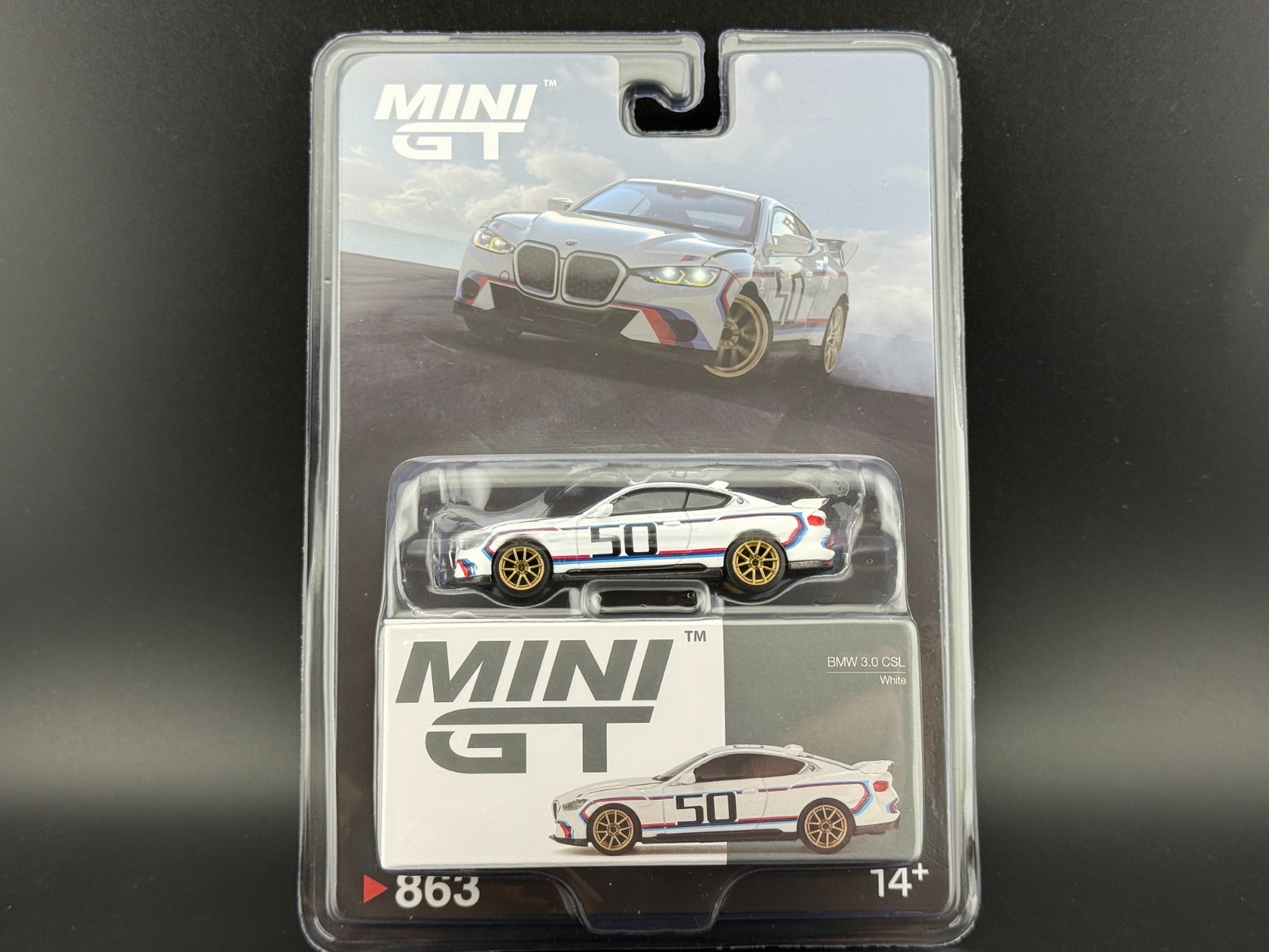 ミニカー BMW - BMW 3.0 CSL Minichamps 1973 BMW 3.0 CSL Coupe Silver Sealed Body 1:18