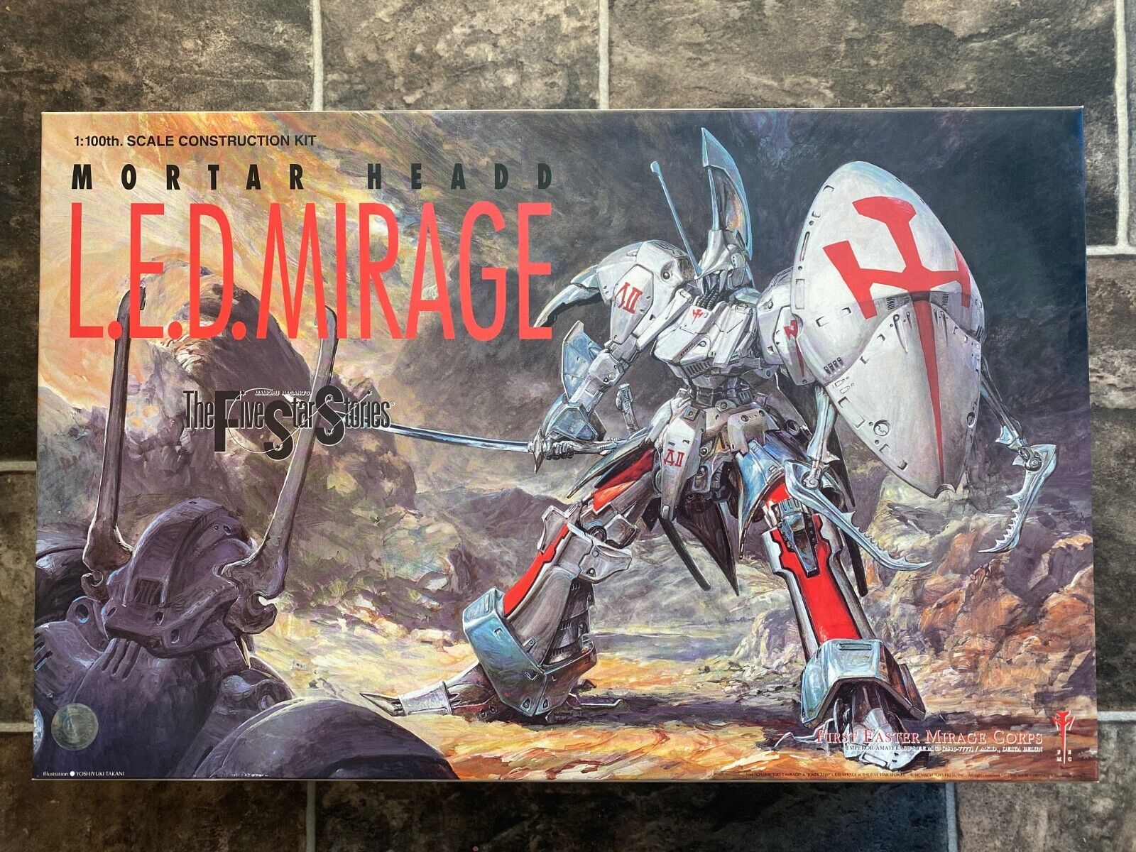 The Five Star Stories Mortar Headd LED Mirage Scale 1/100 The Five Star Stories Mortar Headd LED Mirage Scale 1/100